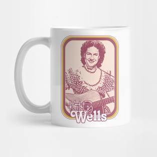 Kitty Wells // Retro Style Country Artist Fan Design Mug